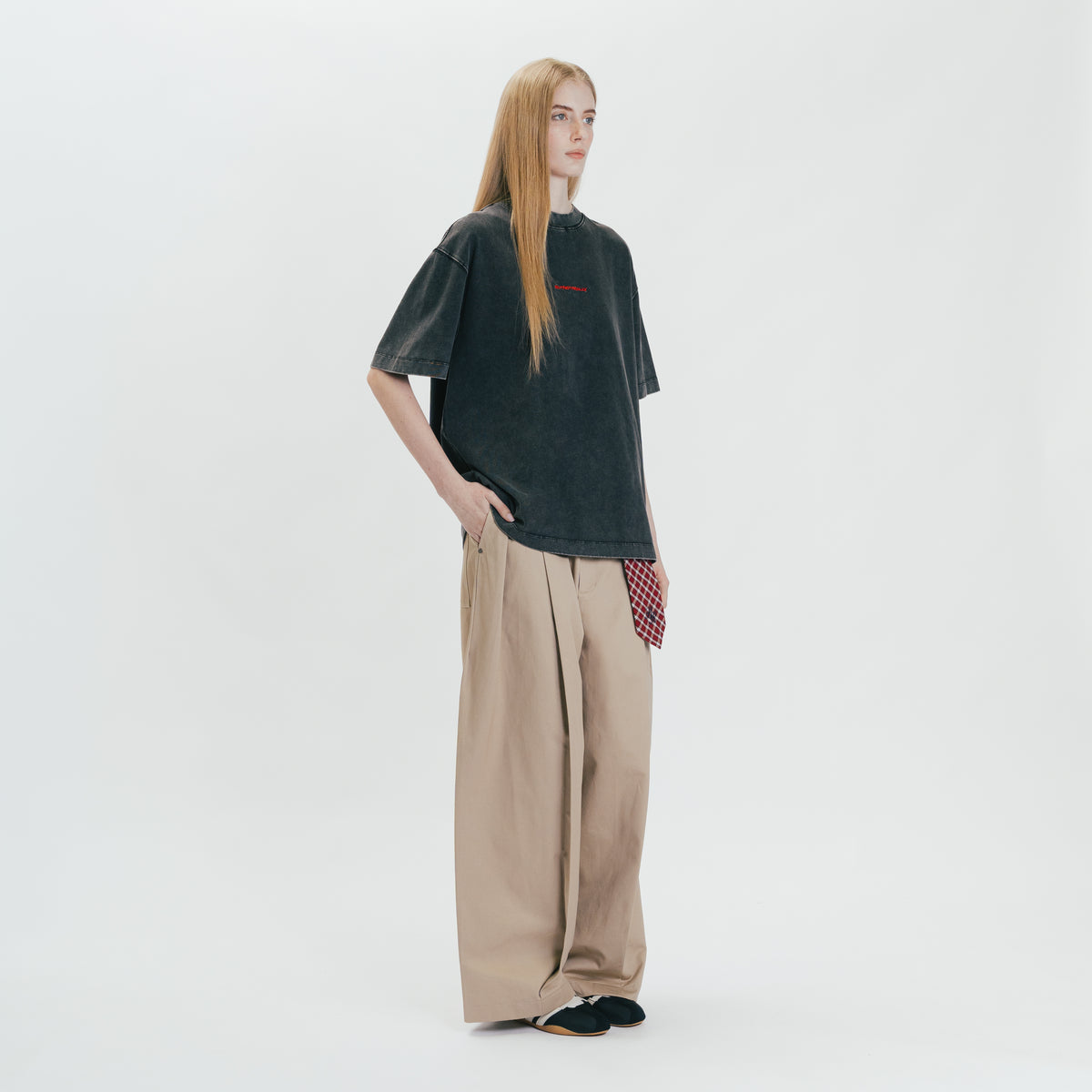 Graphic Cotton Cropped Tee