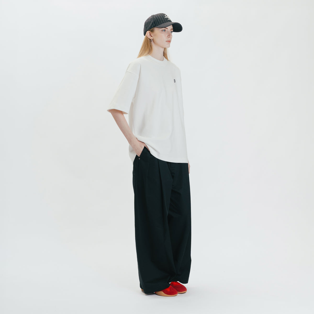 Graphic Interlock Oversized Tee