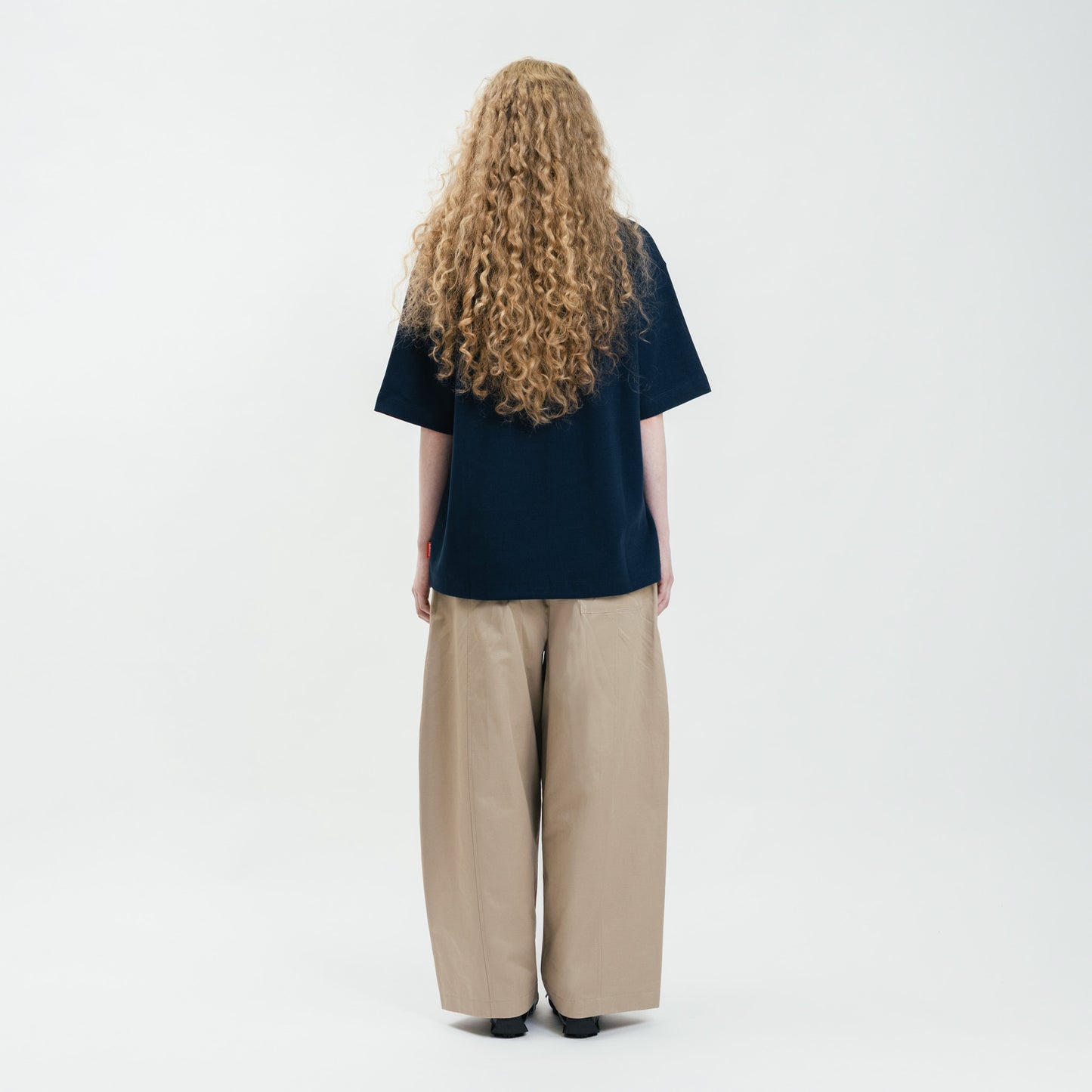 Graphic Interlock Oversized Tee