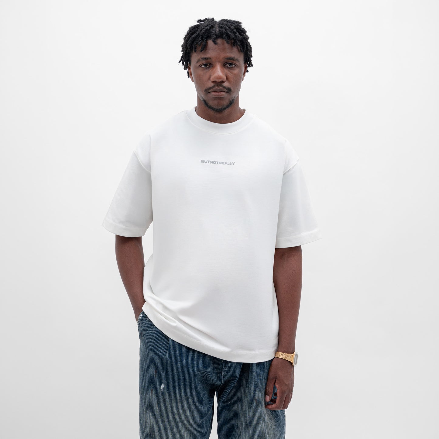 Graphic Cotton Oversized Tee