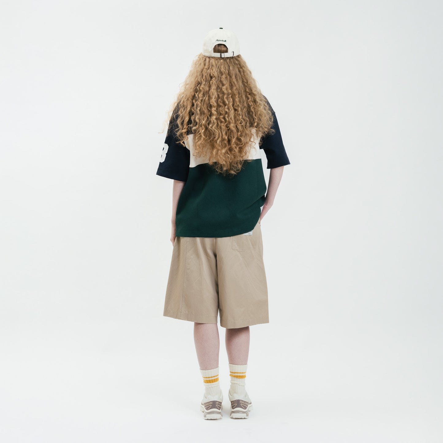 Graphic Pique Oversized Polo Tee