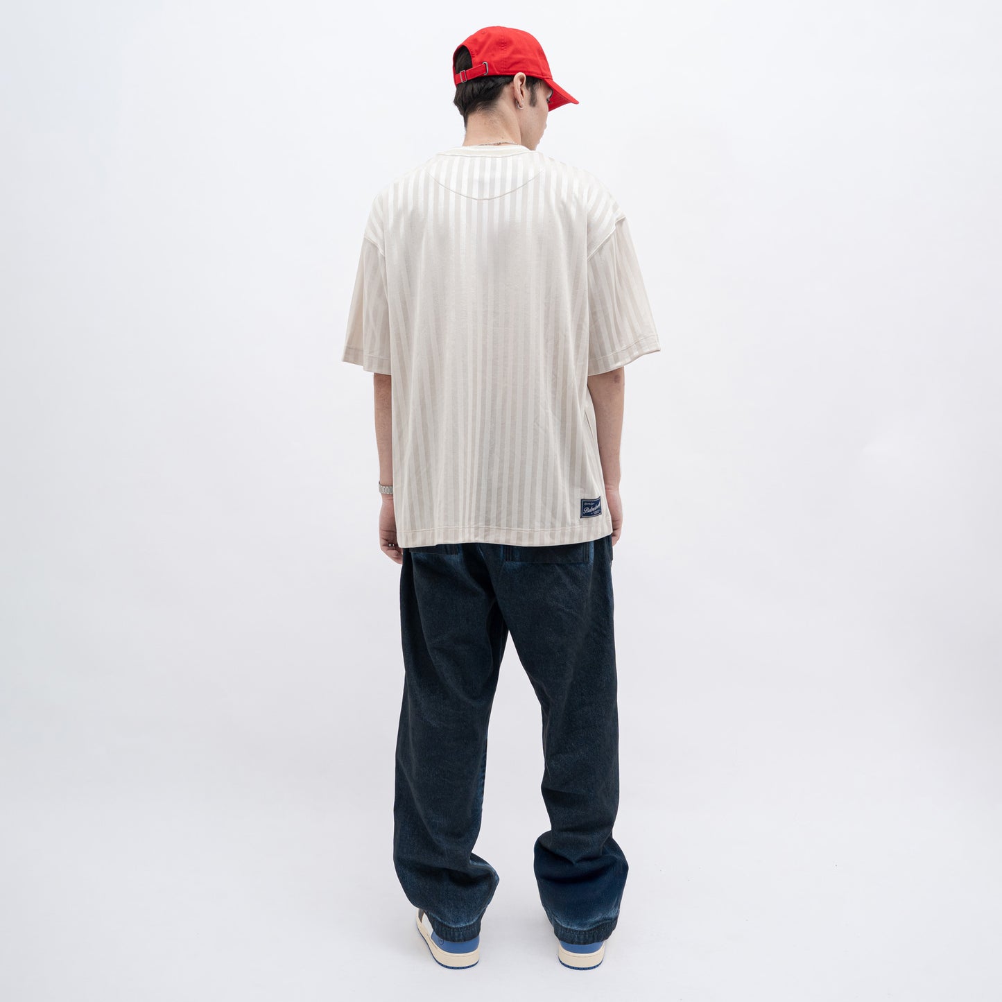 Graphic Stripes Oversized Jersey