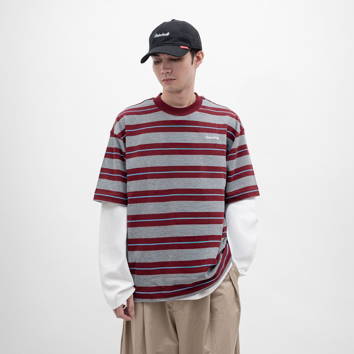 Graphic Cotton Oversized Tee