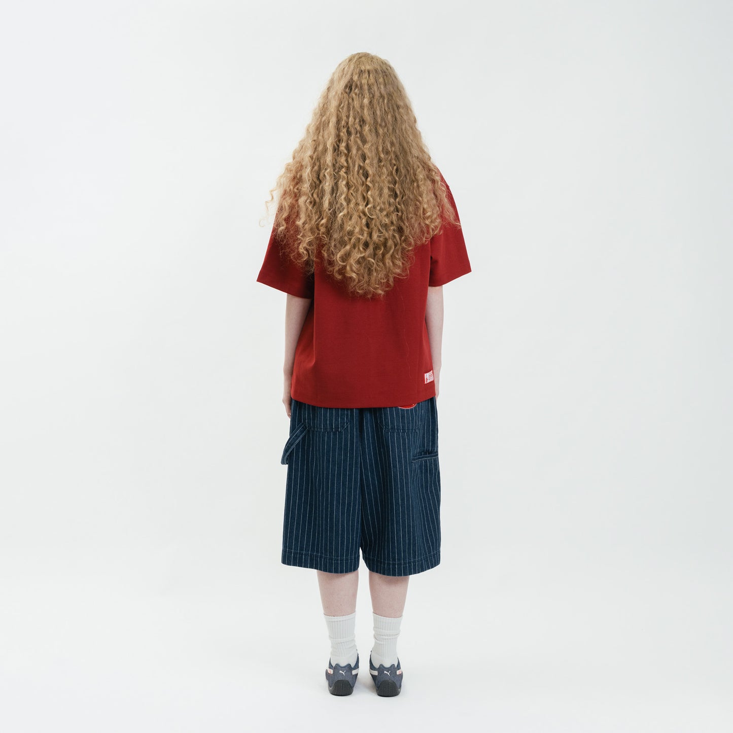 Graphic Interlock Oversized Pocket Tee