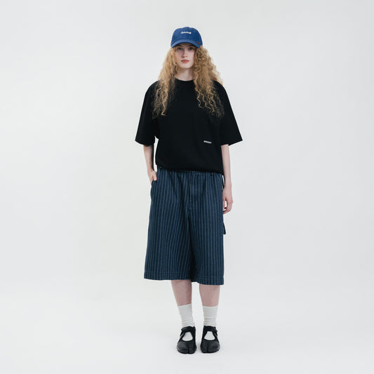 Core Cotton Drawcord Oversized Tee