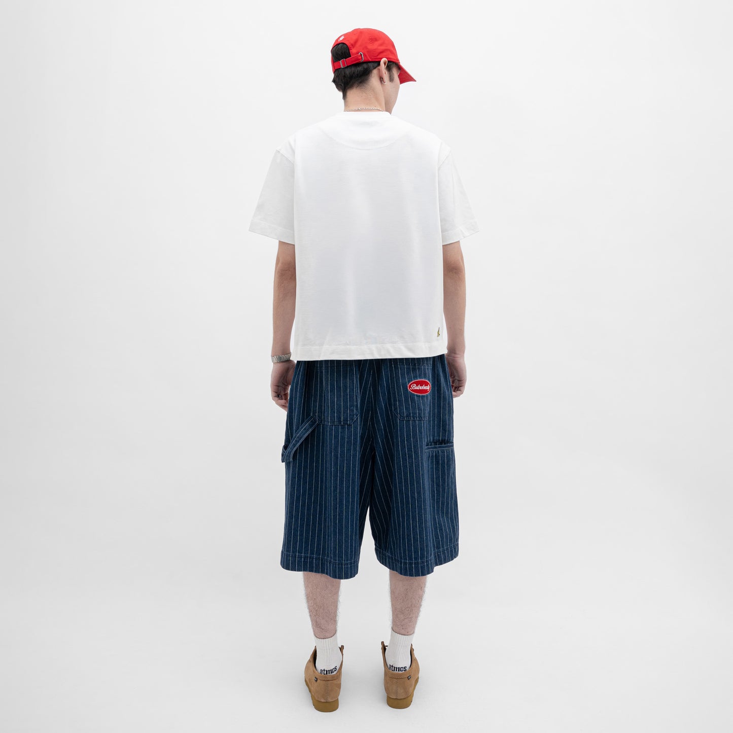 Core Denim Pinstripes Jorts