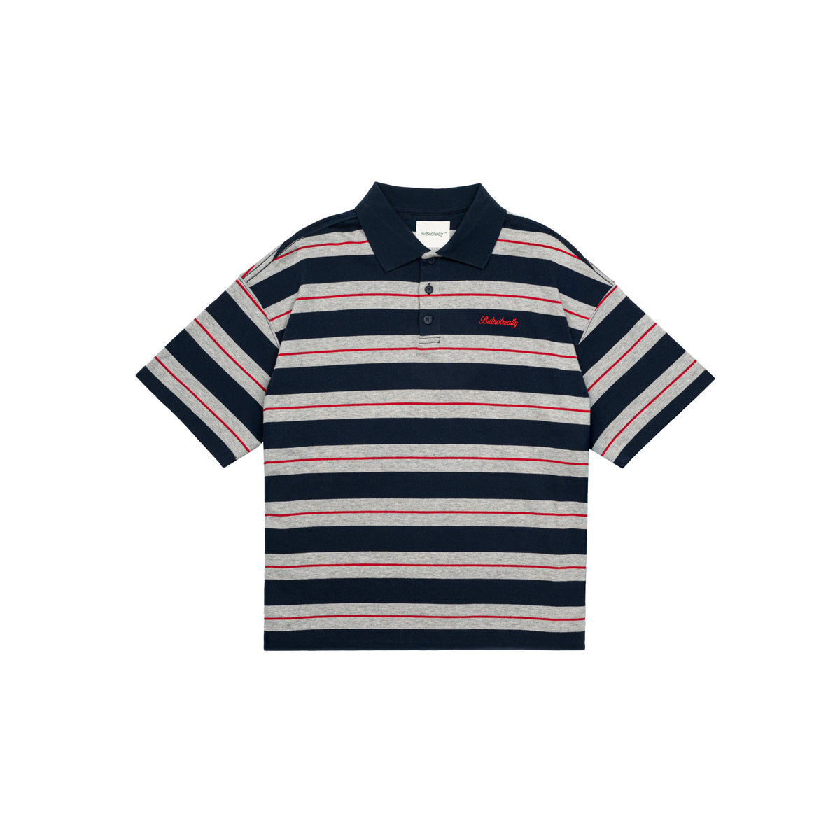 Core Stripe Polo Tee