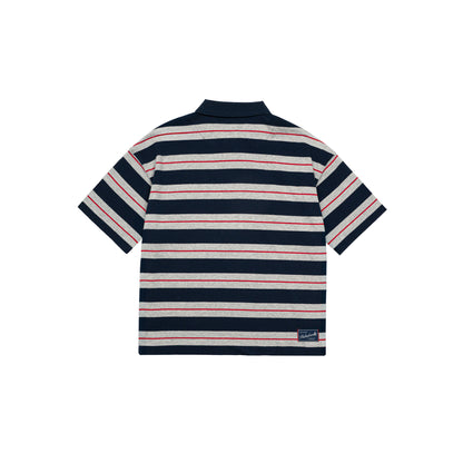 Core Stripe Polo Tee