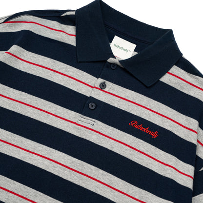 Core Stripe Polo Tee