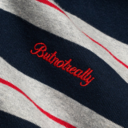 Core Stripe Polo Tee