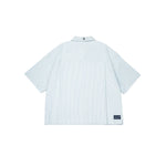 Stripes Graphic Cotton Boxy Shirt