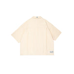 Stripes Graphic Cotton Boxy Shirt