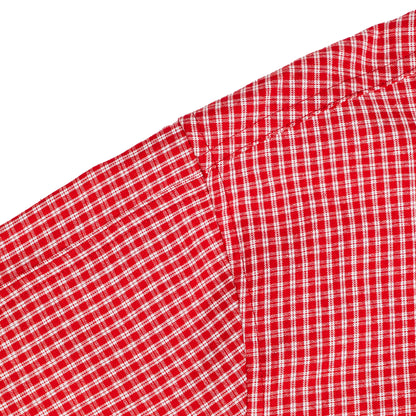 Graphic Cotton Long Sleeves Cropped Shirt