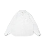 Graphic Cotton Long Sleeves Cropped Shirt