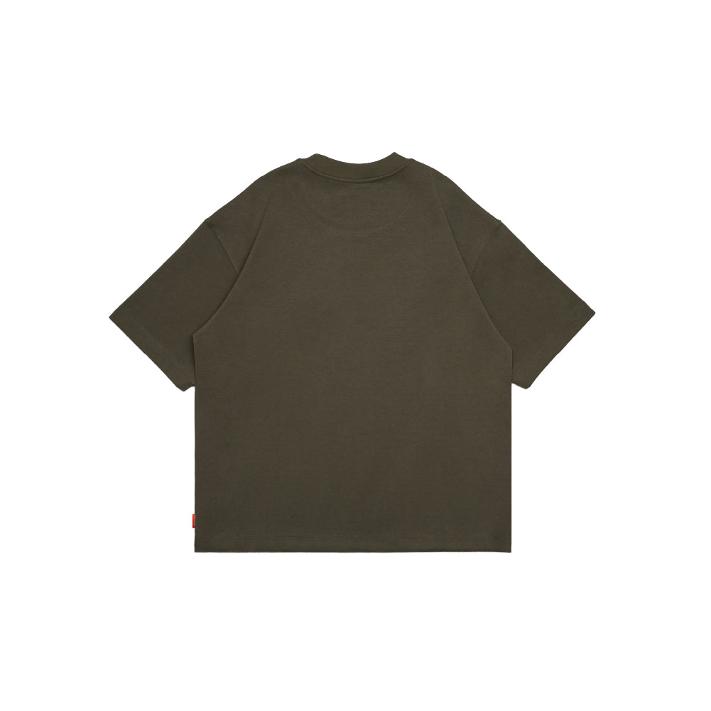 Graphic Interlock Oversized Tee