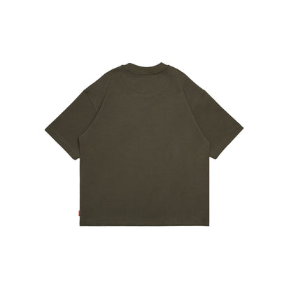 Graphic Interlock Oversized Tee