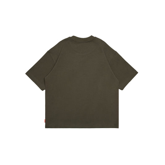 Graphic Interlock Oversized Tee