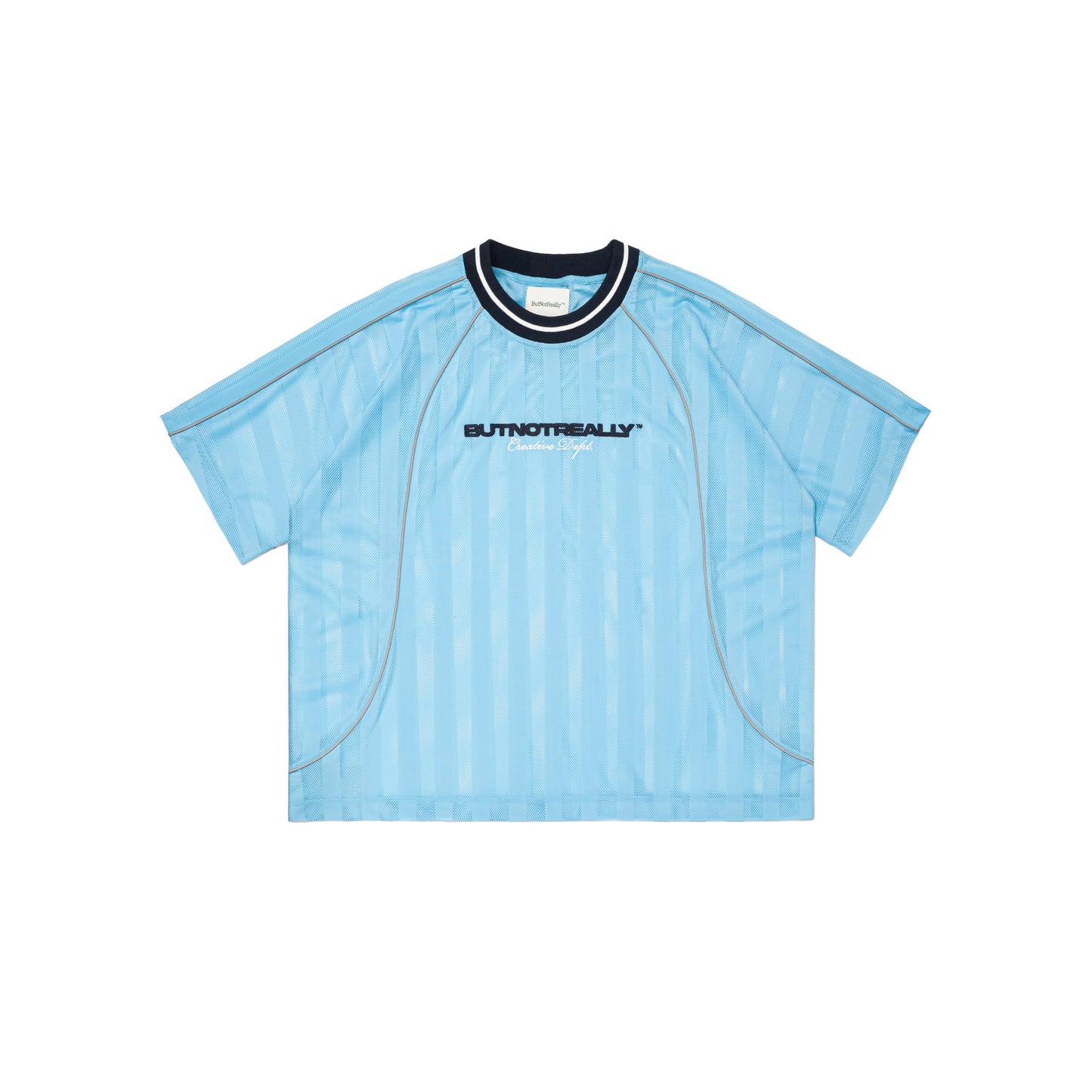 Graphic Mesh Oversized Tee