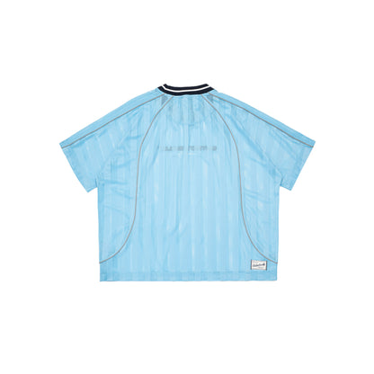 Graphic Mesh Oversized Tee