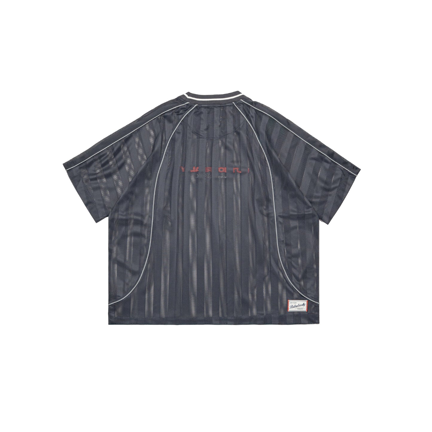 Graphic Mesh Oversized Tee