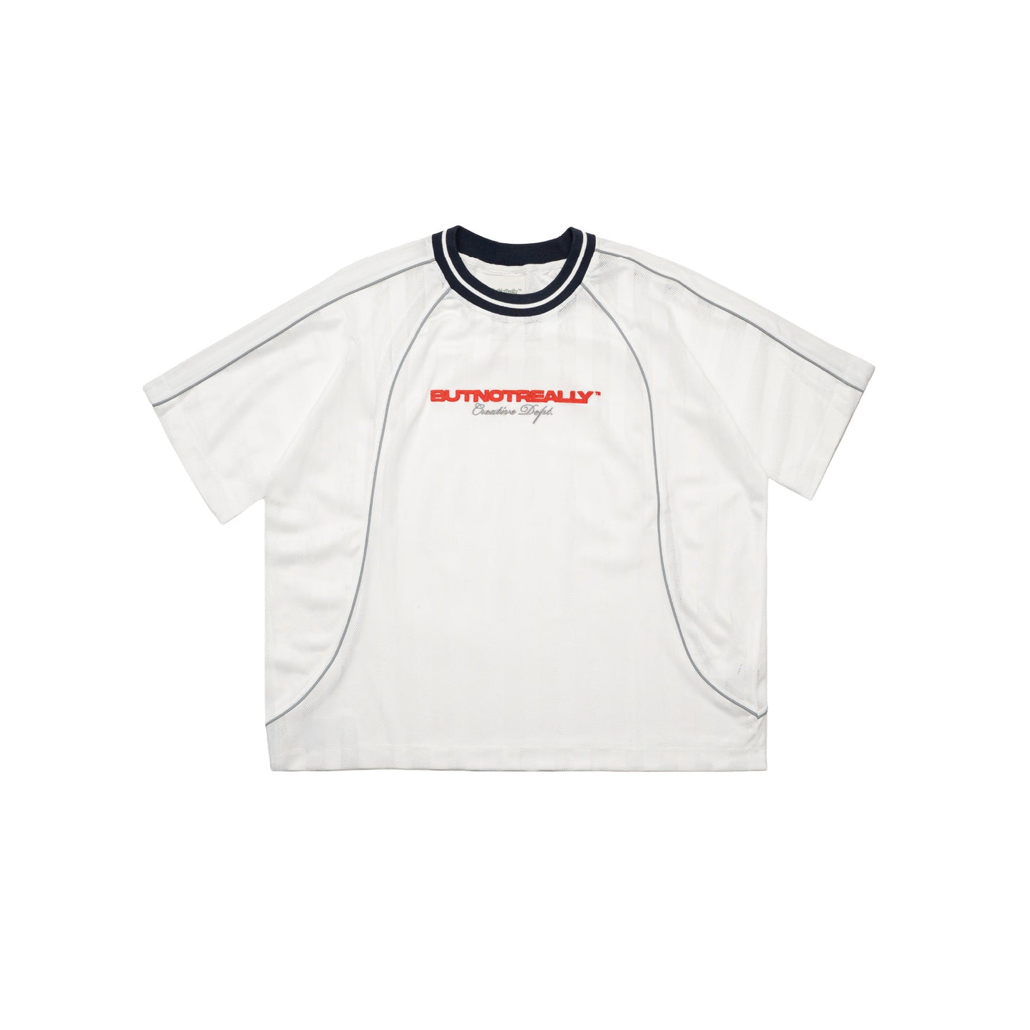 Graphic Mesh Oversized Tee