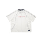Graphic Mesh Oversized Tee