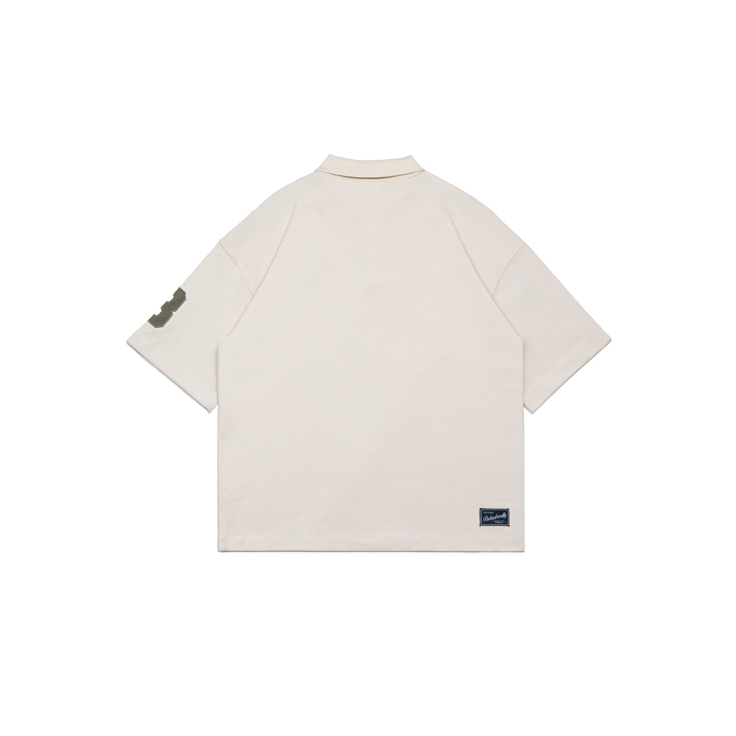 Graphic Pique Oversized Polo Tee