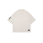 Graphic Pique Oversized Polo Tee