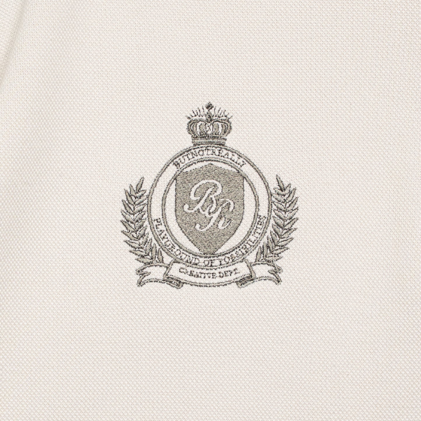 Graphic Pique Oversized Polo Tee