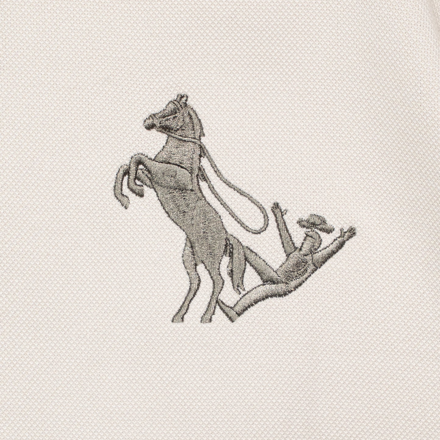 Graphic Pique Oversized Polo Tee