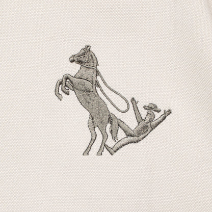 Graphic Pique Oversized Polo Tee