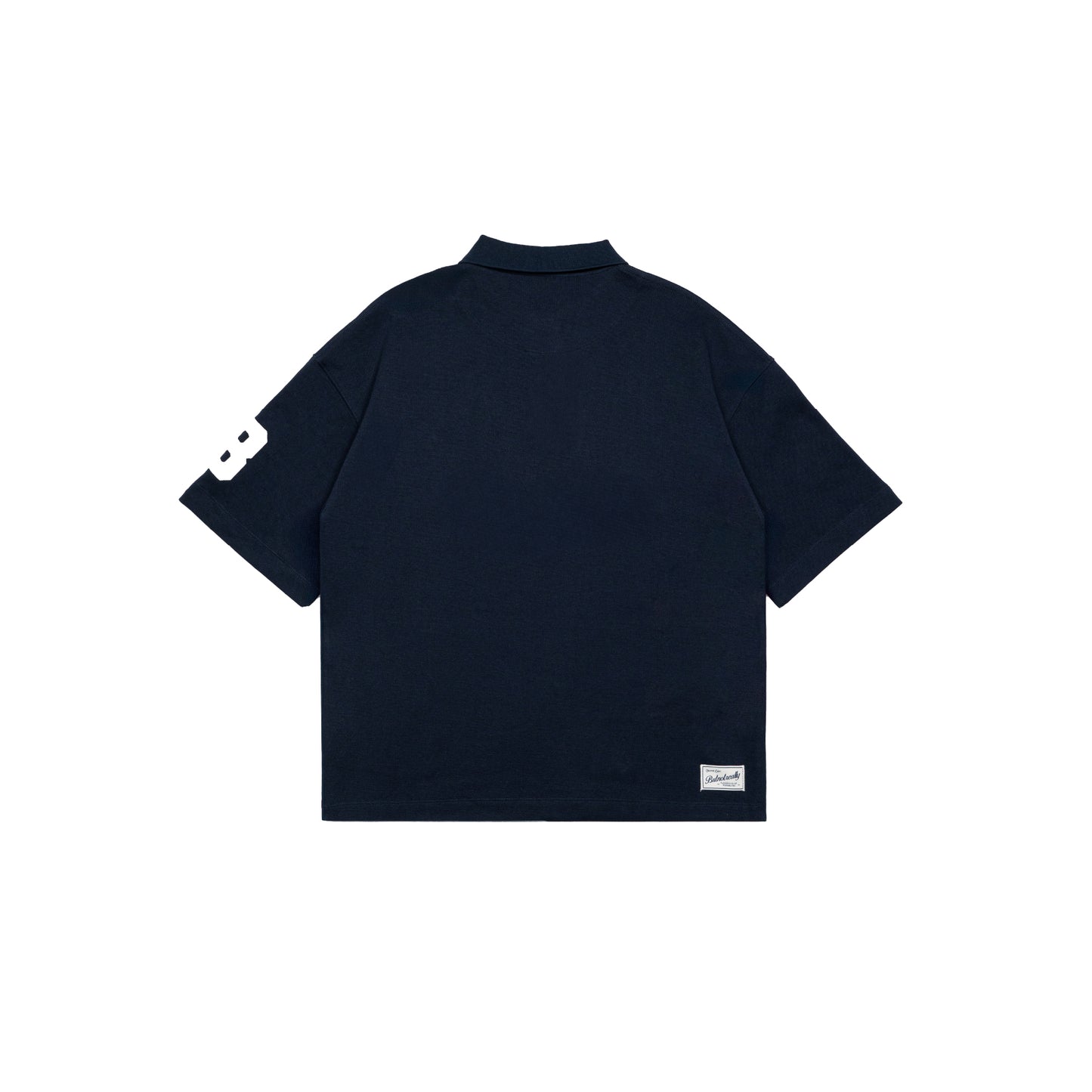 Graphic Pique Oversized Polo Tee