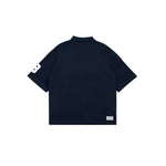 Graphic Pique Oversized Polo Tee