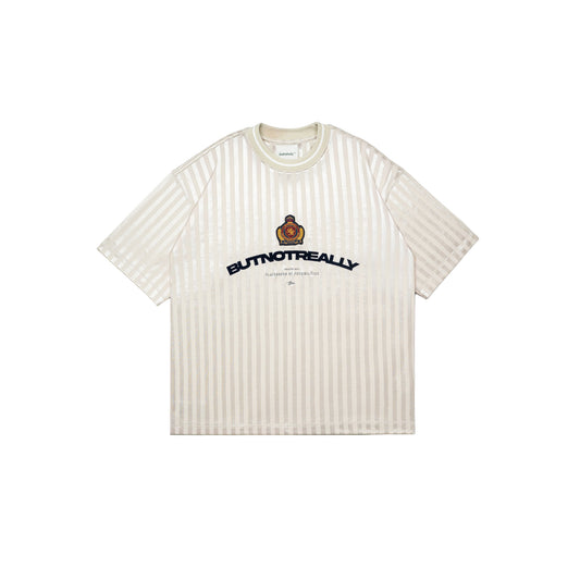 Graphic Stripes Oversized Jersey