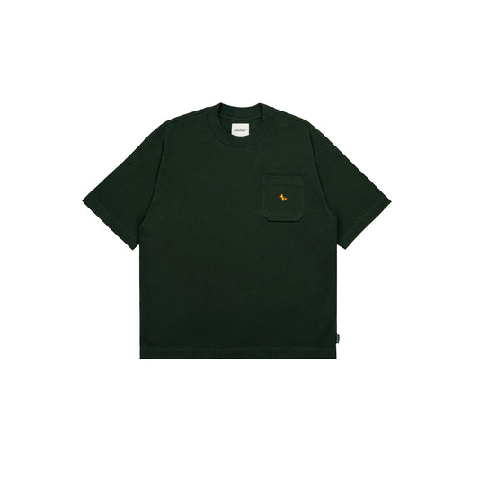 Graphic Cotton Oversized Pocket Tee