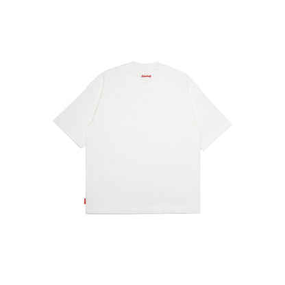 Graphic Cotton Oversized Pocket Tee