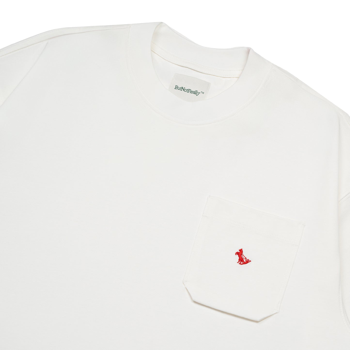 Graphic Cotton Oversized Pocket Tee