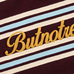Stripes Cotton Long Sleeves Polo Tee