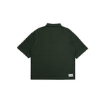 Graphic Interlock Oversized Polo Tee