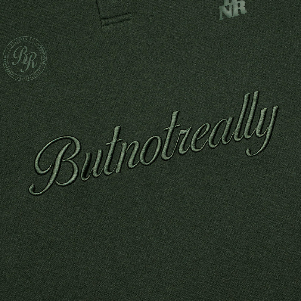 Graphic Interlock Oversized Polo Tee