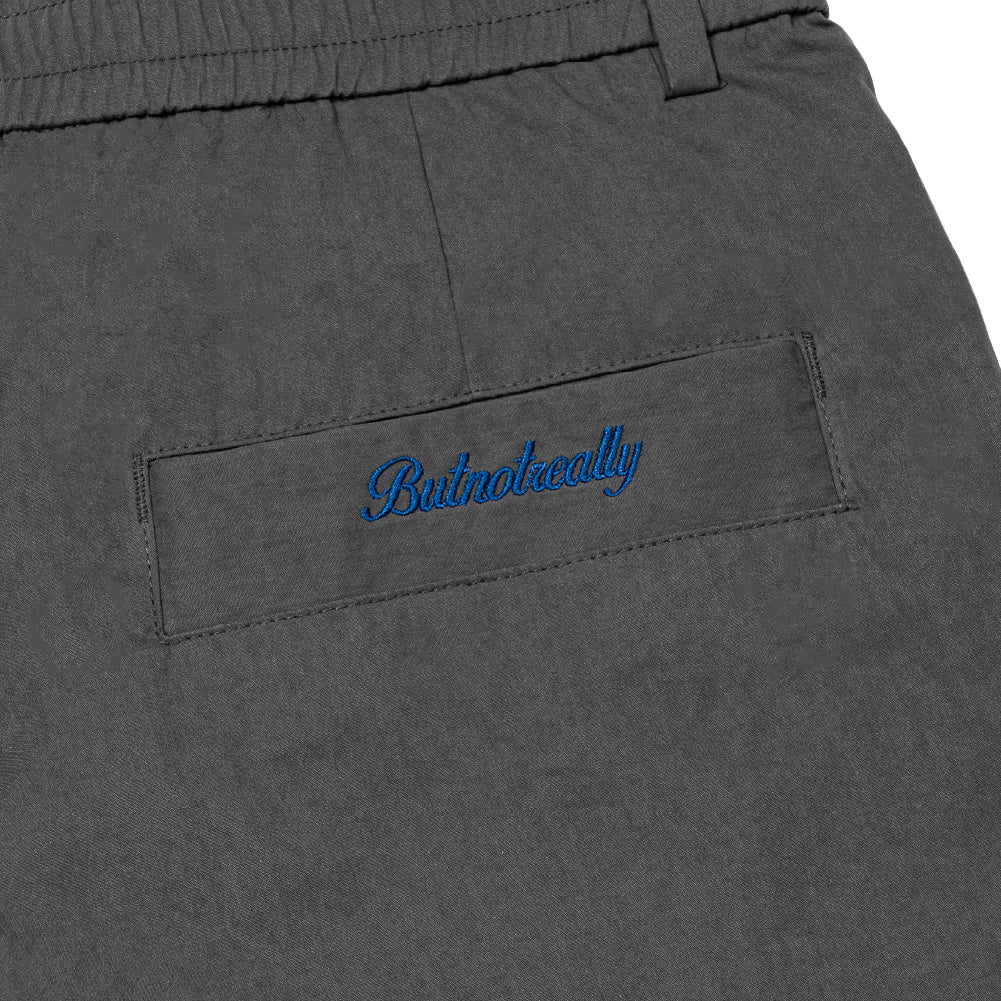 Nylon Baggy Long Pants