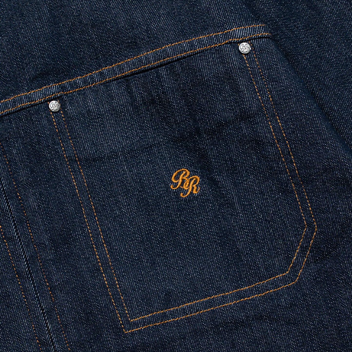 Graphic Denim Cropped Jacket