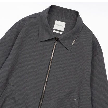 Graphic Pinstripe Jacket
