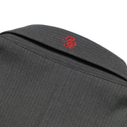 Graphic Pinstripe Jacket