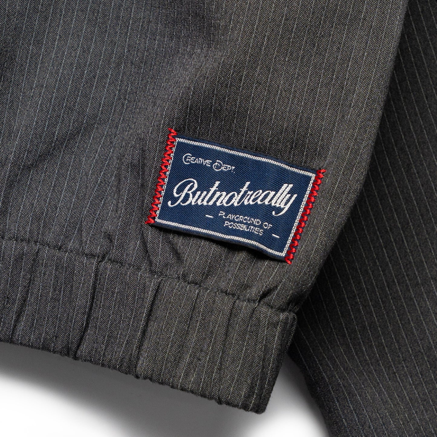 Graphic Pinstripe Jacket