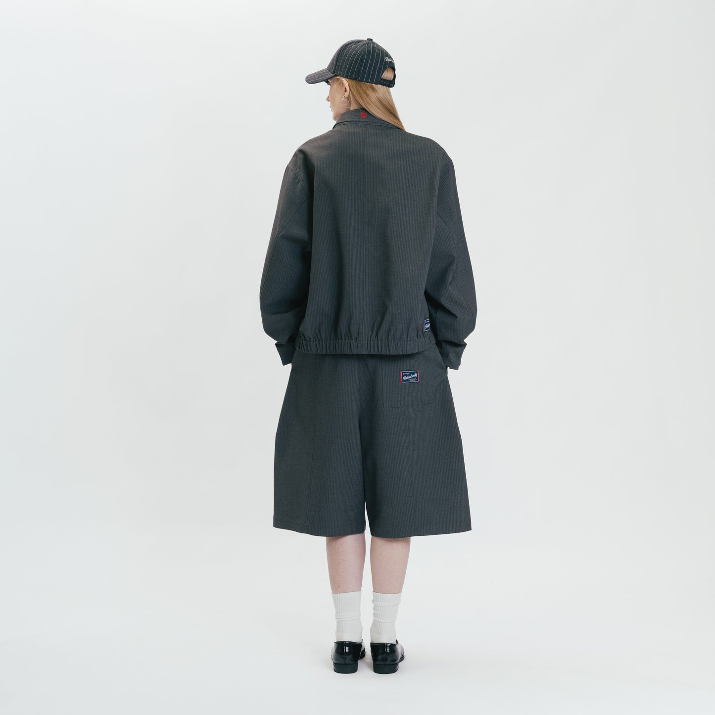 Graphic Pinstripe Jacket