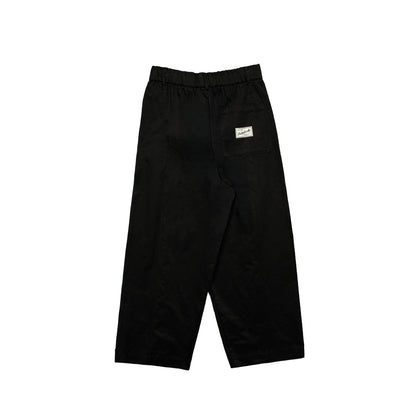 Core Cotton Wide Pleated Pants