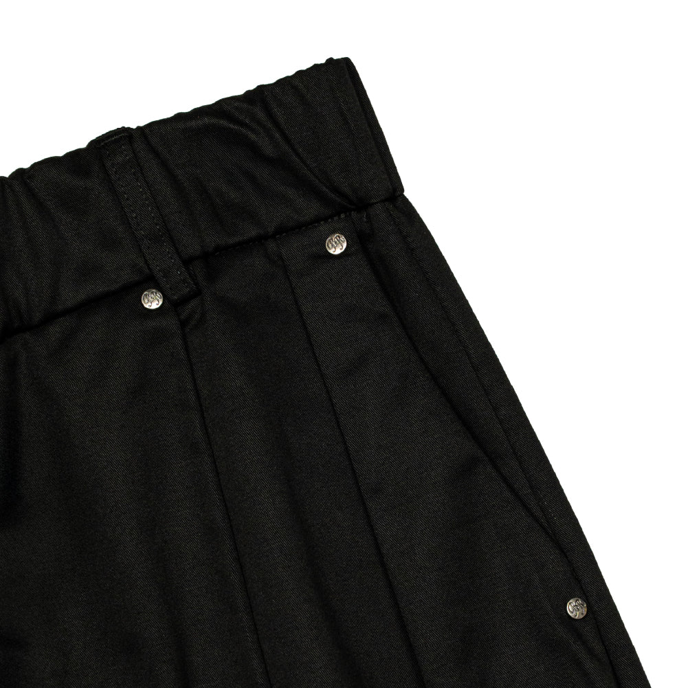 Core Cotton Wide Pleated Pants