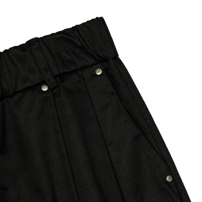 Core Cotton Wide Pleated Pants
