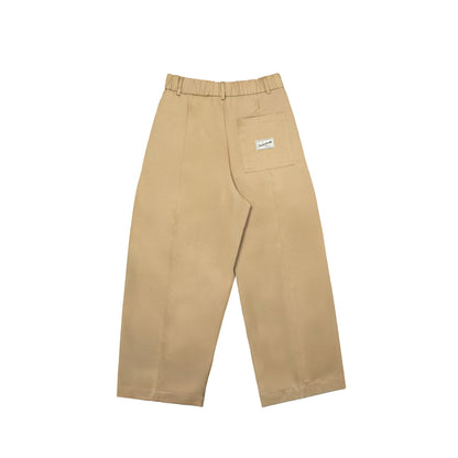 Core Cotton Wide Pleated Pants